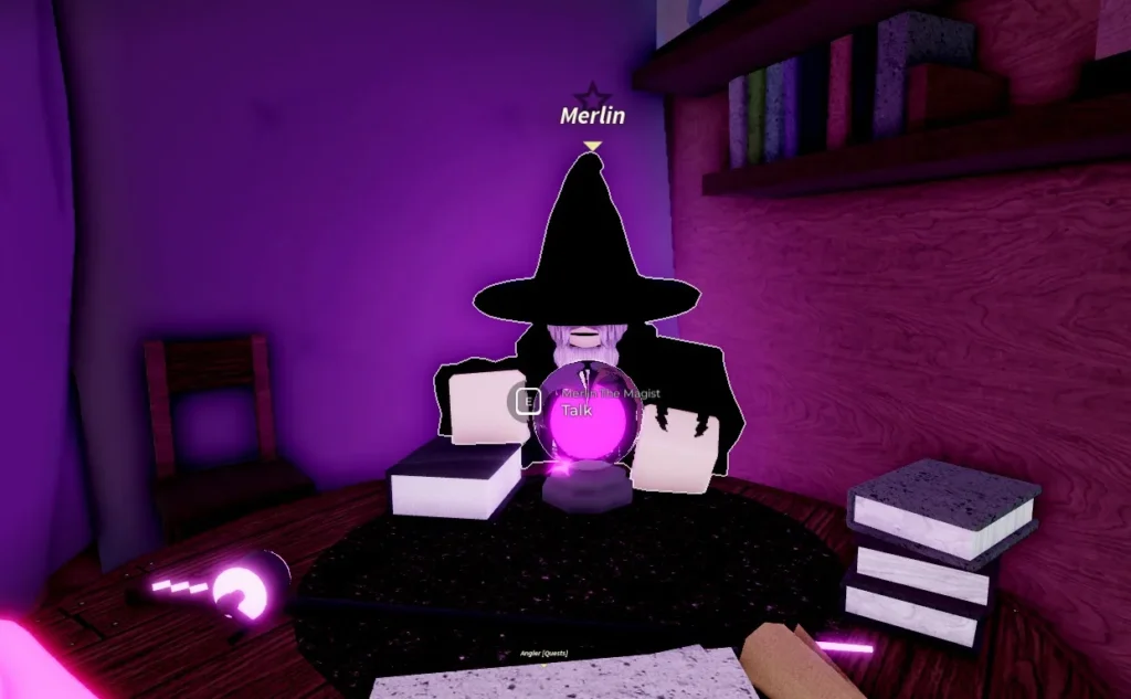Roblox Fisch - Buying from the Merlin Shop